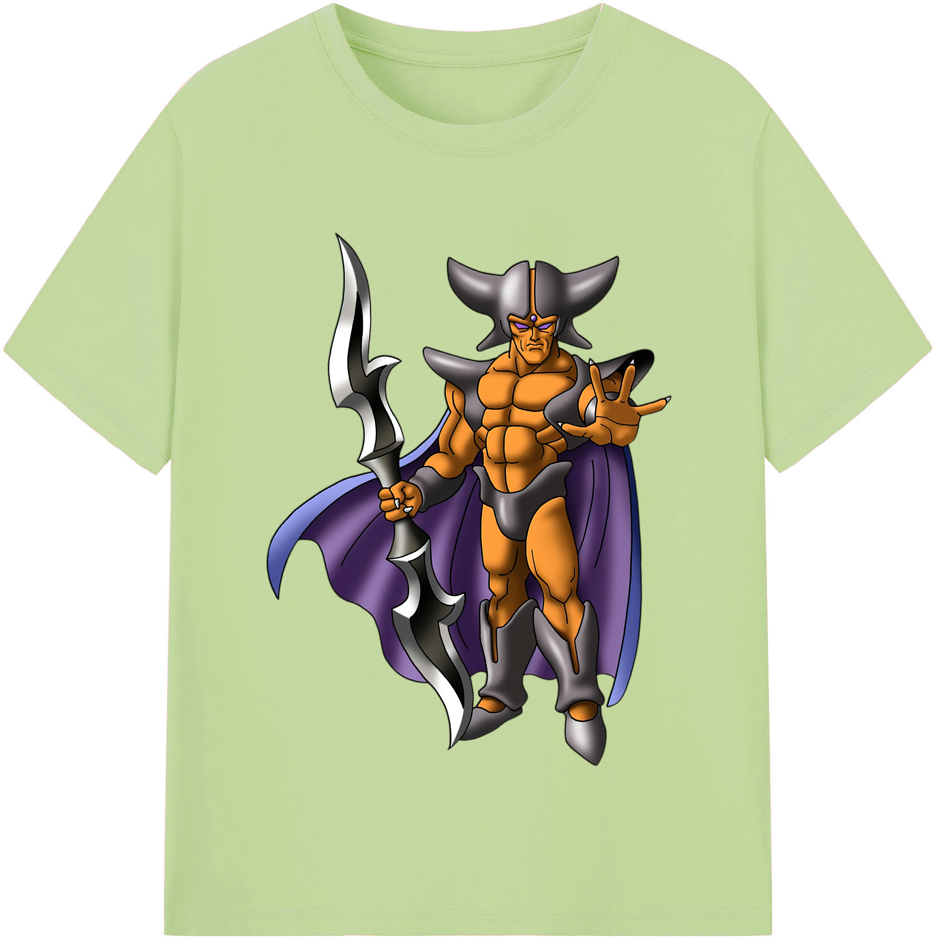 （画像用） ドラゴンクエスト Doragon Kuesuto Dragon Quest 綿100％半袖Tシャツ（フロントプリント）